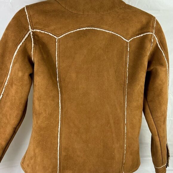 Outback Trading Co ladies brown button coat size Large - Picture 5 of 11